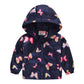 Hooded Baby Cute Zipper Sweater for Children 3-8 Years Seasonal Wear - hooded baby cute zipper sweater
