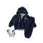 Hooded Long Sleeve Sweater Children Trousers Two-piece Set - Cozy Up Kids in This Hoodie and Trouser Duo