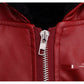 Hooded Padded Coat Leather Jacket with PU and Polyester Lining - Teleplus for Men hooded padded coat leather jacket wear