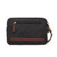 Horizontal Canvas Bag with Coin Purse and Long Wallet Storage - Men’s Without Shoulder Straps wallet long coin purse