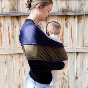 Horizontally Holding Style Baby Carrier Strap - Baby Carrier Strap for Stylish Tiny Troops in Army Green