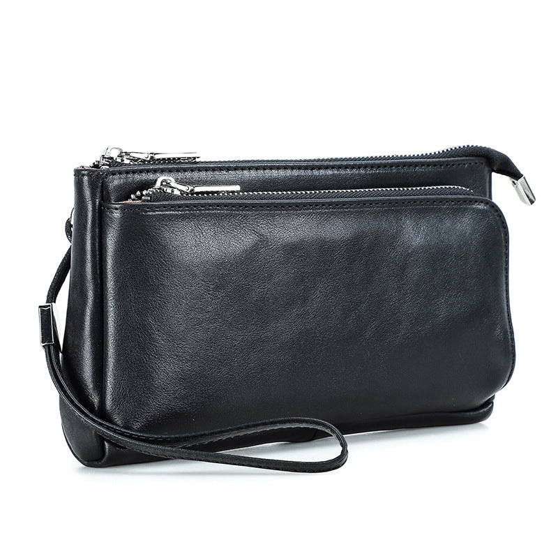 Horse Leather Storage Bag for Wallets and Mobile Phone Accessories - storage bag