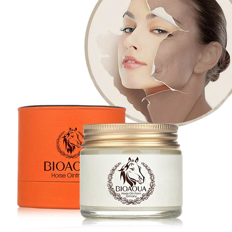 Horse Oil Cream Scar Face Body Whitening Cream - Saddle Up for Smooth Skin with Horse Oil Cream