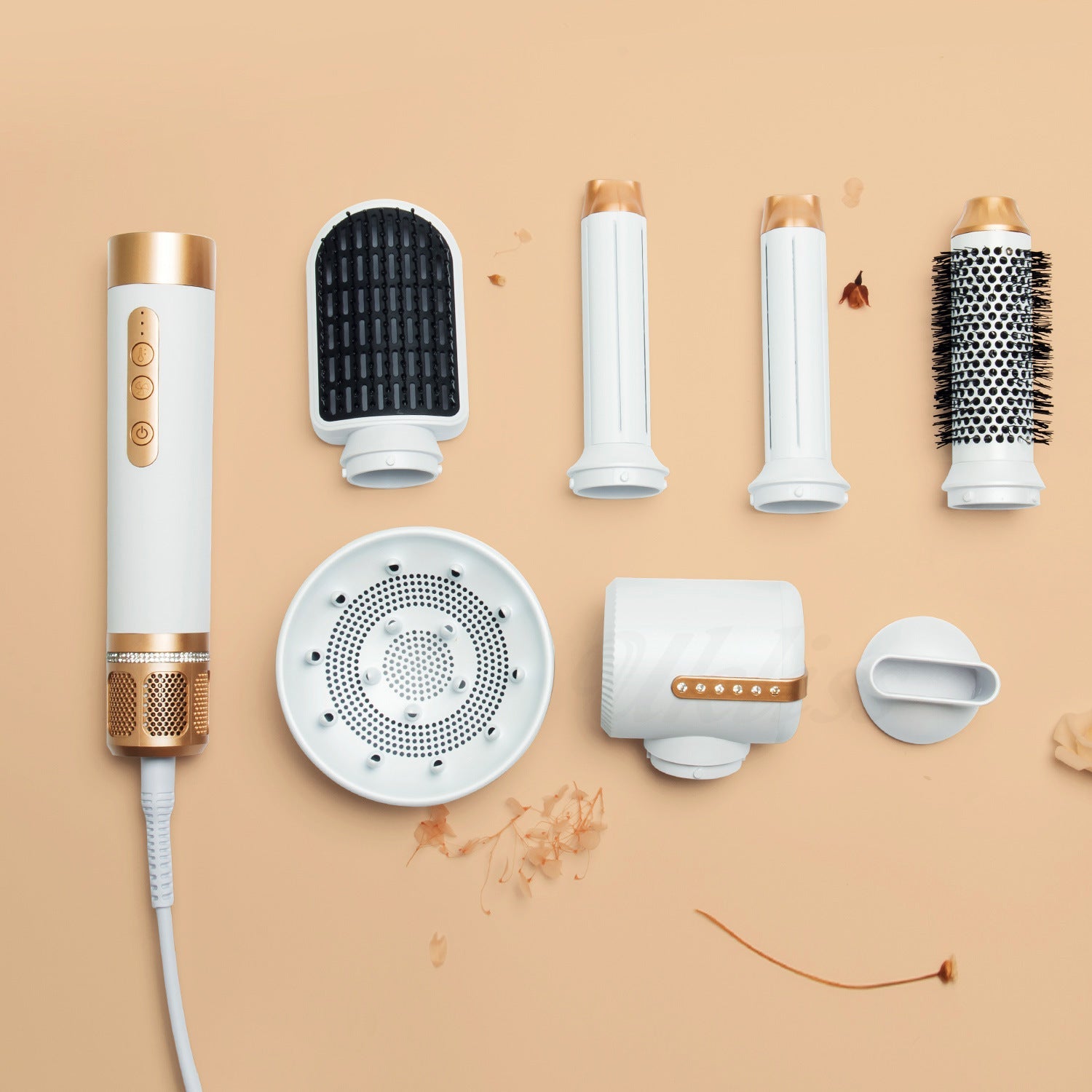 Hot Air Comb with Tourmaline Ceramic for Fast Hair Straightening and Curling - Teleplus Styling hot air comb automatic