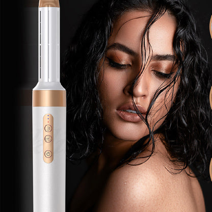 Hot Air Comb with Tourmaline Ceramic for Fast Hair Straightening and Curling - Teleplus Styling hot air comb automatic