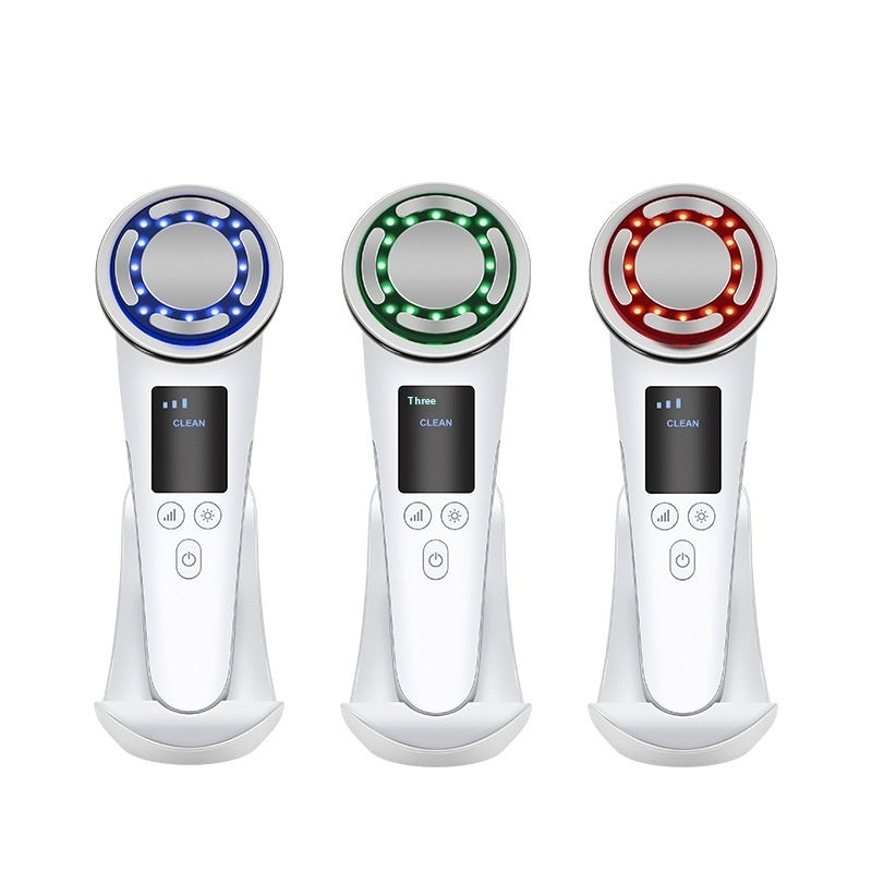 Hot And Cold Pulse Beauty Instrument Facial Vibration Massage Instrument - Hot And Cold Pulse Beauty Instrument