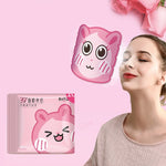 Hot Compress Steam Mask for Eye Protection with Warm Paste and Heating - Bliss Peachy Rose Power-Up hot compress steam