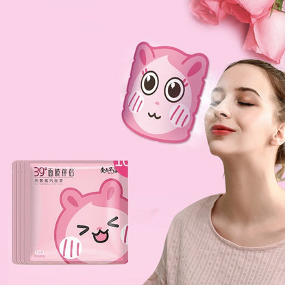 Hot Compress Steam Mask for Eye Protection with Warm Paste and Heating - Bliss Peachy Rose Power-Up hot compress steam