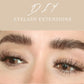Hot Melt Individual Segmented False Eyelashes 45 Clusters Natural Length - Teleplus hot melt individual segmented false