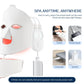 Beauty Silicone Mask with Color LED Phototherapy for Skin Rejuvenation - Glow Up a Adventure beauty silicone mask color