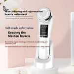 Color Light Beauty Facial Massage Instrument with Multiple Modes and Rechargeable Battery - Glow Up the color light
