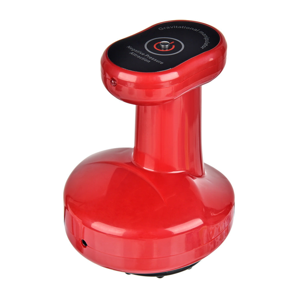 USB Gua Sha Scraping Massager with 2 Gear Settings in White and Red - for a Glorious Glow gua sha scraping massager