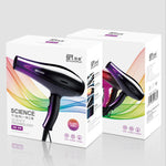 Household Heating and Cooling Air Hair Dryer with Concentrator Curling Iron - Teleplus household heating cooling air