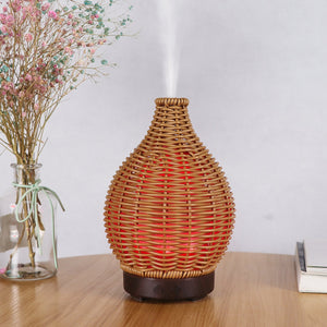 Household Hollow Rattan Humidifier with Low Noise and Multiple Base Options - Teleplus Multi-Base household hollow