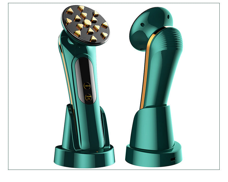 Household LED Color Light Face Skin Tightening Device with Red Warm - Turns Homes into Discos household led color light