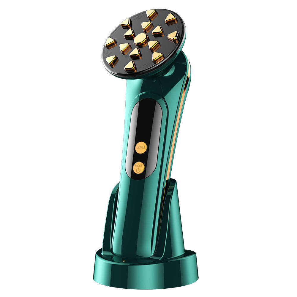 Household LED Color Light Face Skin Tightening Device with Red Warm - Turns Homes into Discos household led color light