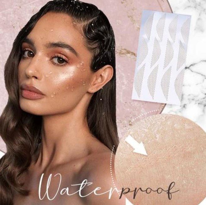 Household Non-Woven Fabric Eyelid Sticker Set in Multiple Sizes - Teleplus fabric eyelid sticker set non-woven multiple