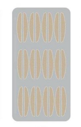 Household Non-Woven Fabric Eyelid Sticker Set in Multiple Sizes - Teleplus fabric eyelid sticker set non-woven multiple
