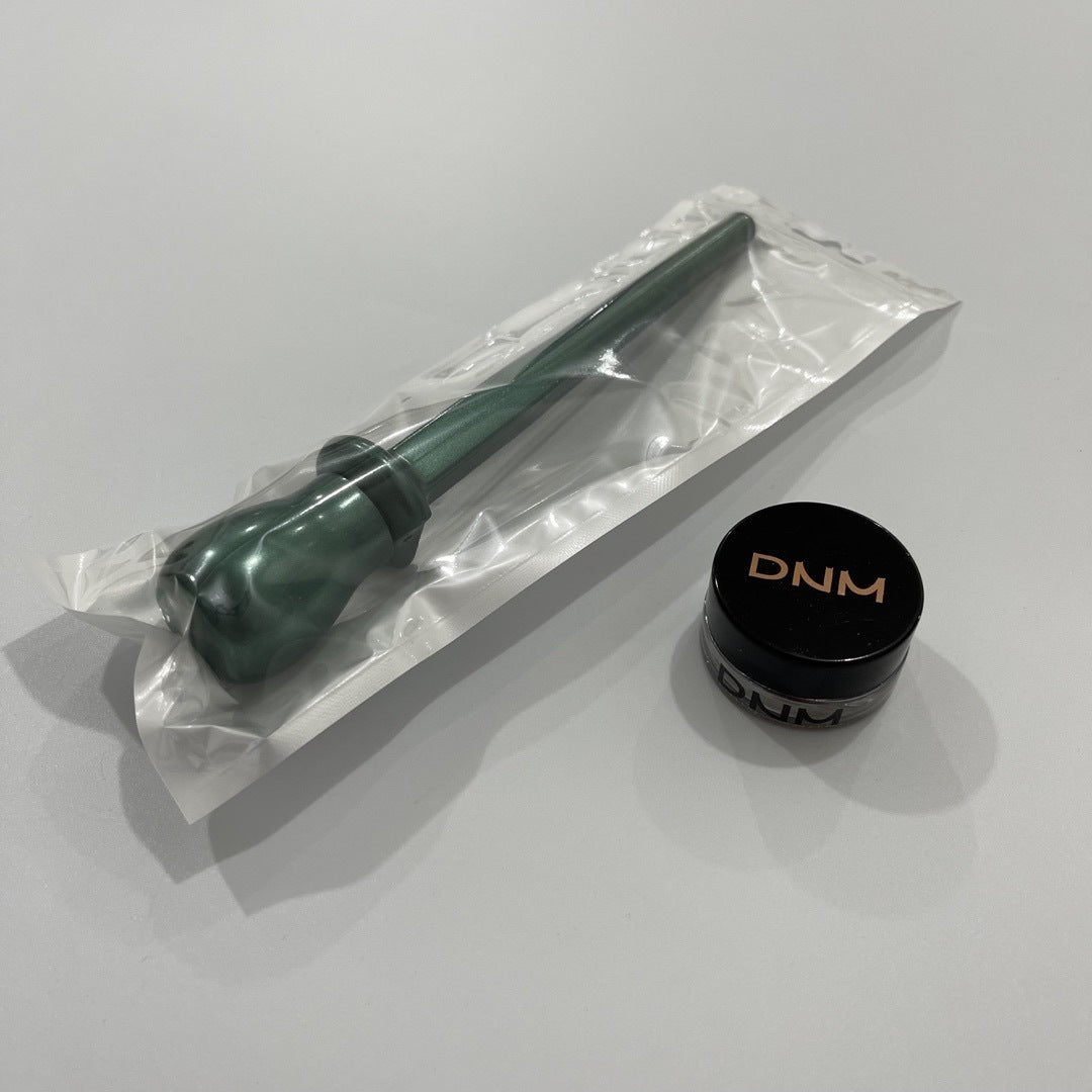 Household Reusable Waterproof Eyeliner Brush with Silicone Gel Applicator - Teleplus reusable waterproof eyeliner brush