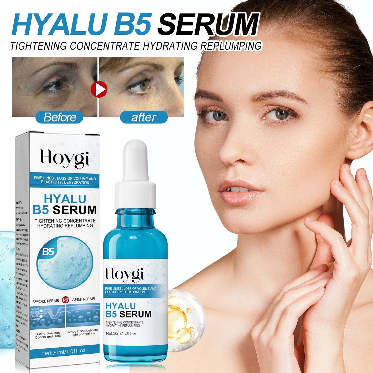 Firming B5 Moisturizing Facial Cream for Export in the United States CHF CHf - Hoygi Anti-wrinkle Youth firming b5