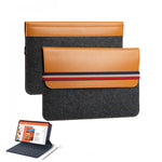 Huawei Tablet Case with Non-Woven Fabric and Internal Zipper Pocket - For Stylish Nerds And Messy Bags huawei tablet