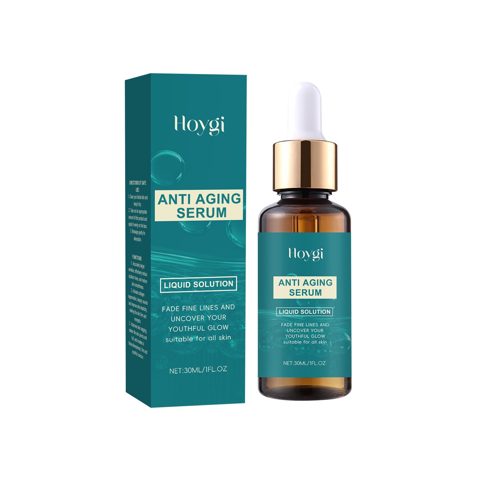 Hyaluronic Acid Collagen Peptide Face Serum for Anti Aging and Deep Hydration - Teleplus hyaluronic acid