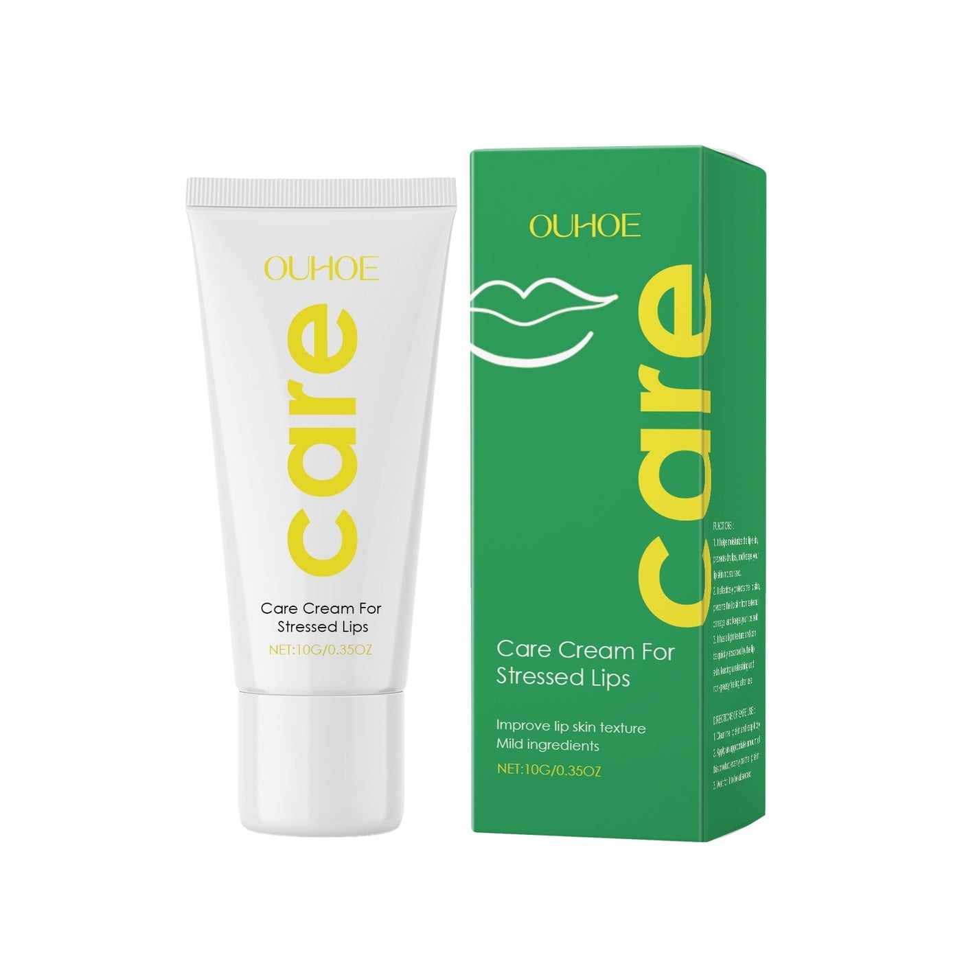 Hyaluronic Acid Lip Cracking Care Cream with Petrolatum and Beeswax - lip cracking care cream hyaluronic acid