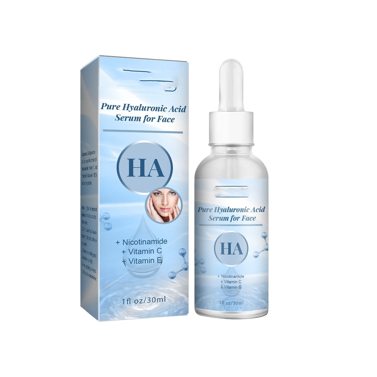 Hyaluronic Acid Liquid Facial Moisturizing - Hyaluronic Acid Liquid for Face That Drinks Water