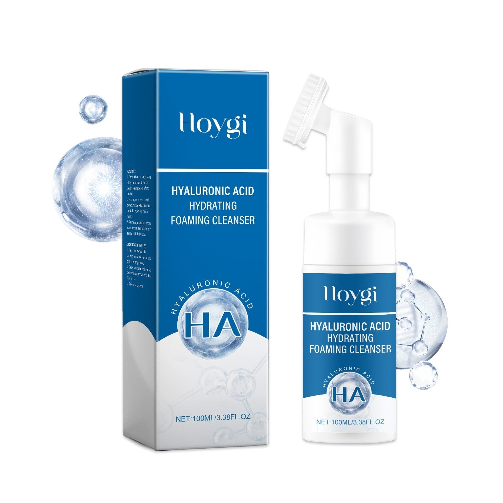 Hyaluronic Acid Moisturizing Cleansing Mousse with Ceramide and Aloe - Teleplus hyaluronic acid moisturizing cleansing