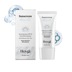 Hyaluronic Acid Rice Facial Sunscreen with Ethyl Hexyl Methoxycinnamate - Cinnamate hyaluronic acid rice facial
