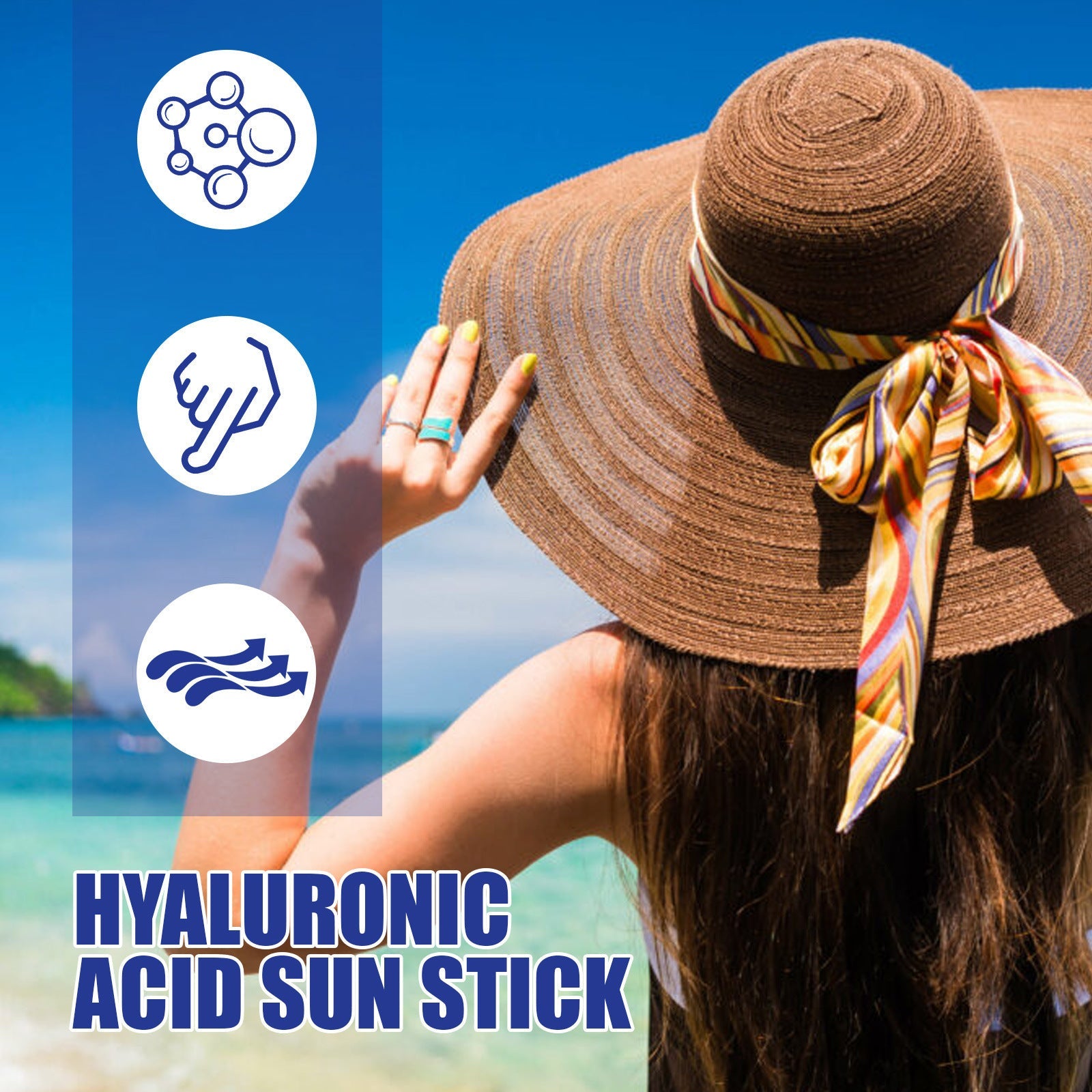 Hyaluronic Acid Sun Block Stick Moisturizing Sunscreen for Face - hyaluronic acid sun moisturizing sunscreen block stick