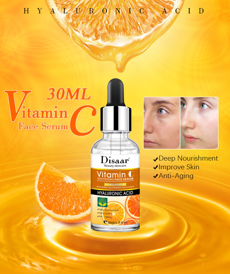 Hyaluronic Acid Vitamin C Face Serum Whitening - Brighten Any Skin Type with Witty Hyaluronic Serum