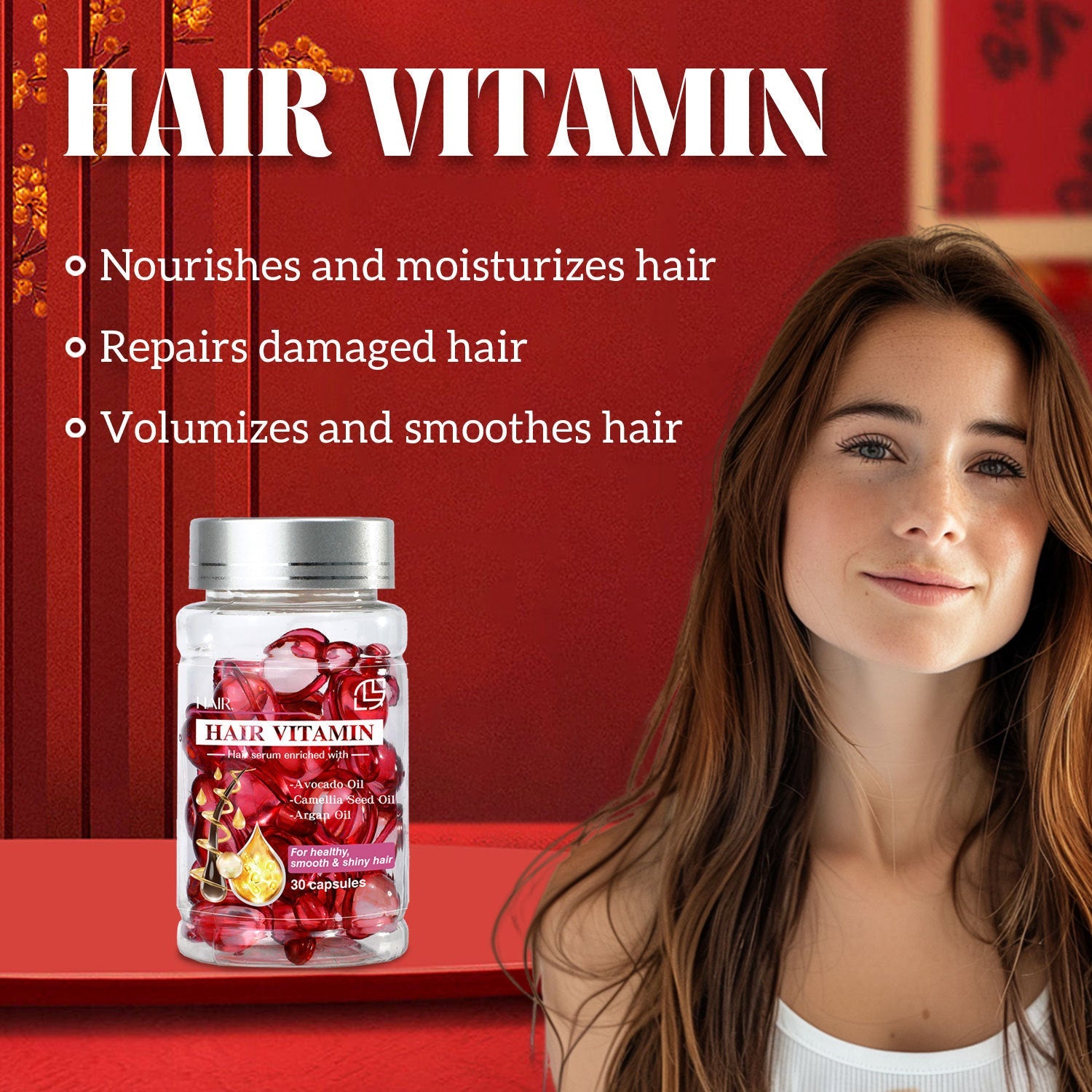 Hydrating Batana Oil Hair Care Capsules for Moisturizing and Nourishment - Teleplus batana oil hair hydrating care
