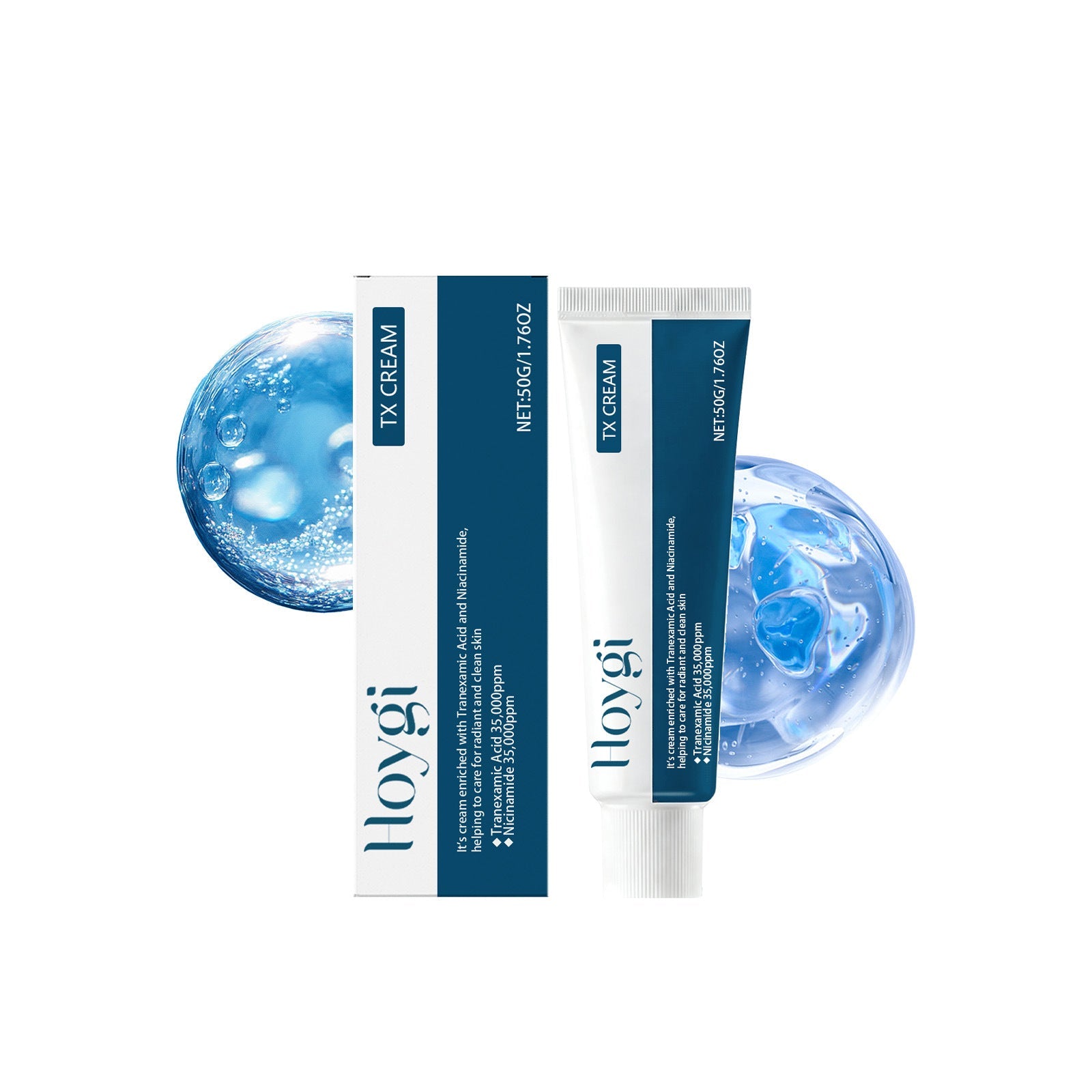 Hydrating Brightening Face Cream with Niacinamide and Allantoin