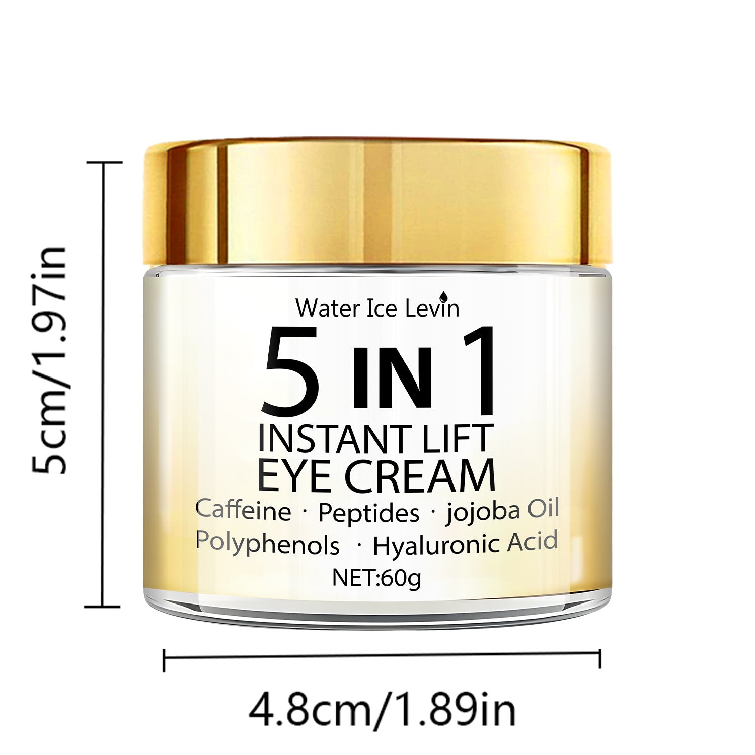 Hydrating Eye Cream for Dark Circles Puffiness and Fine Lines 60g