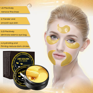 Hydrating Eye Mask for Dark Circles Puffiness and Fine Lines 180g Box - Teleplus eye mask
