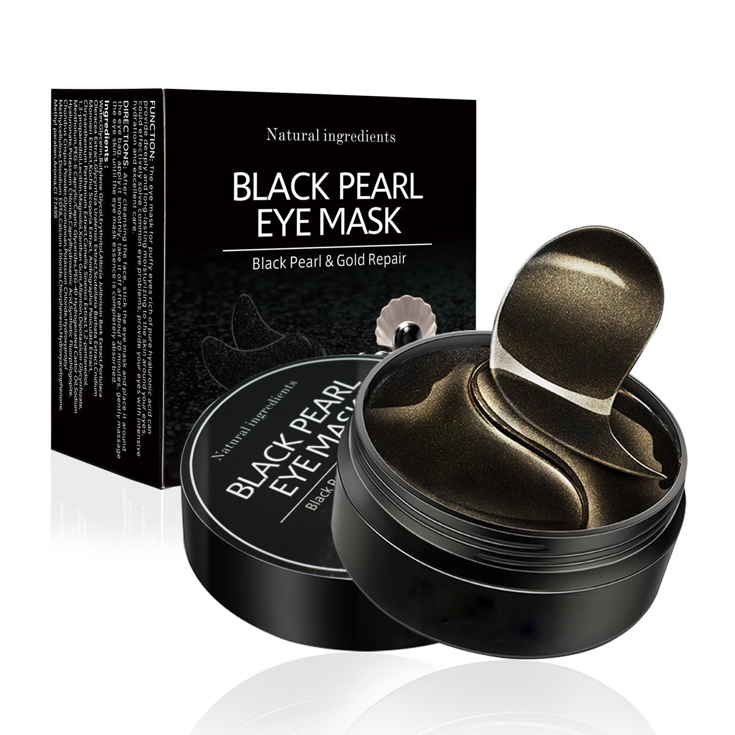 Hydrating Eye Mask for Dark Circles Puffiness and Fine Lines 180g Box - Teleplus eye mask