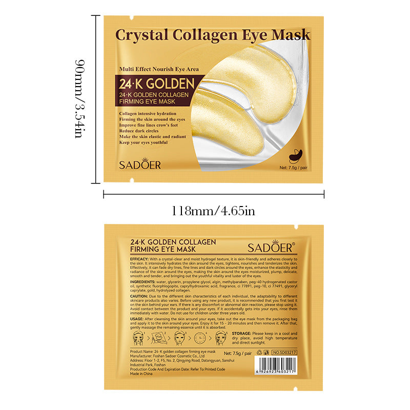 Hydrating Eye Mask for Dark Circles Puffiness and Fine Lines 7.5g - Teleplus eye mask