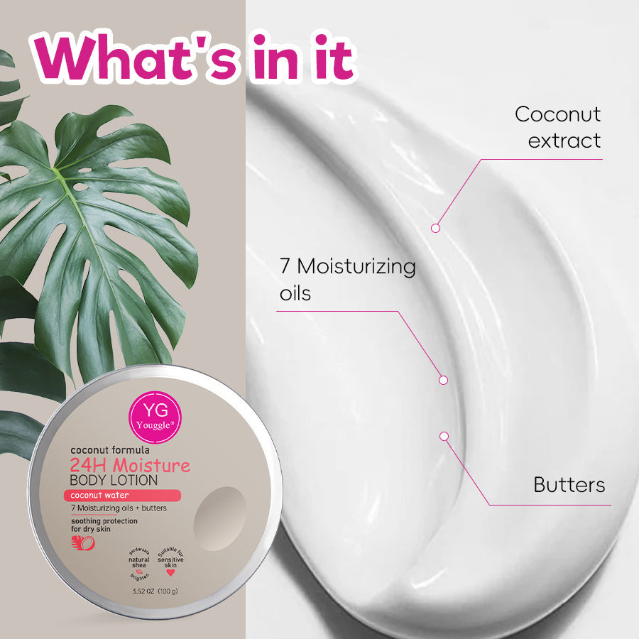 Hydrating Face and Body Moisturizer for Dry Skin Daily Nourishing Lotion - Teleplus