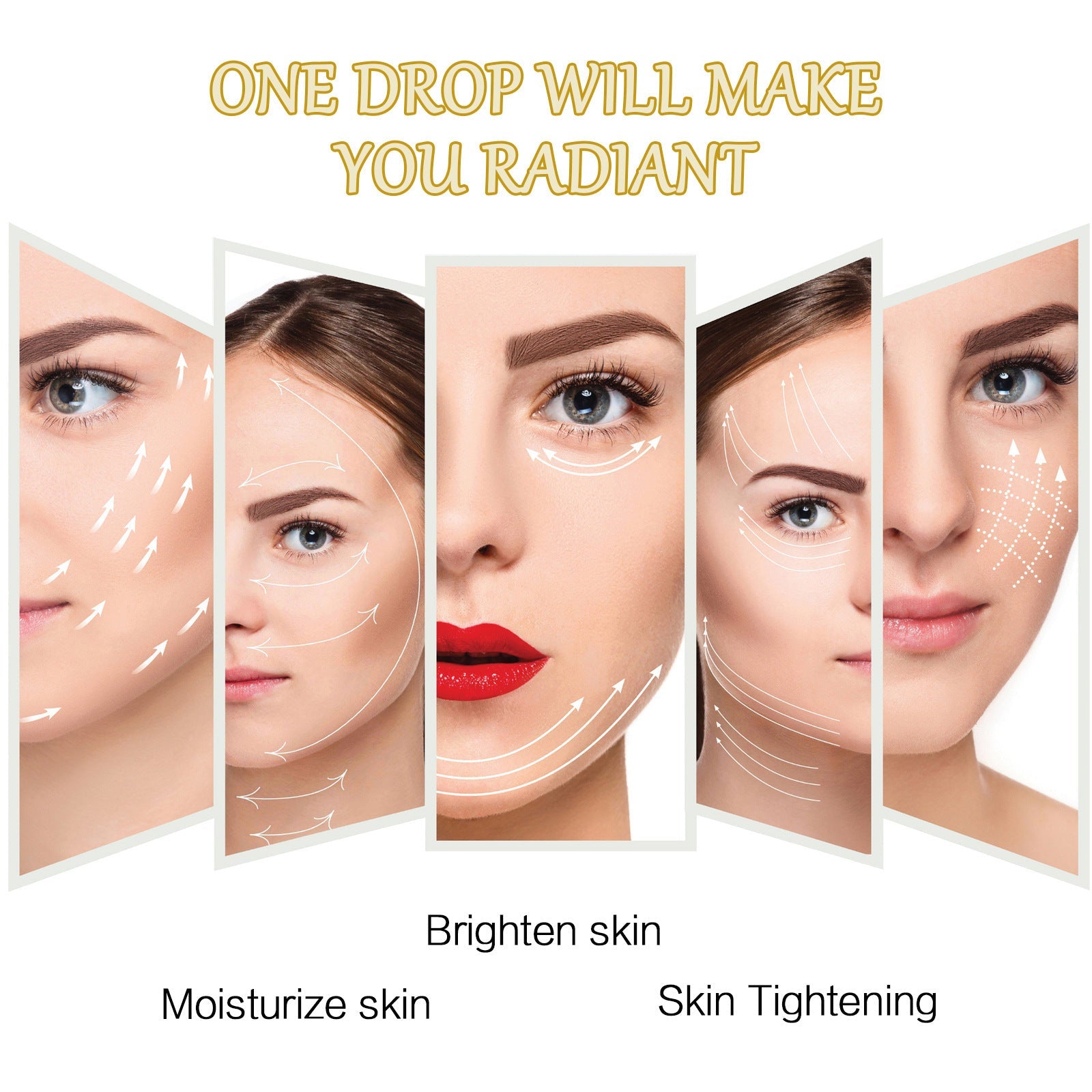 Hydrating Facial Serum for Women All Skin Types Anti Aging Skincare 15ml