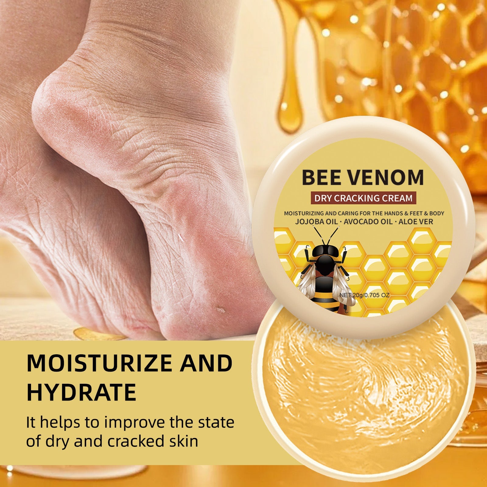 Hydrating Nourishing Face Cream for Women and Men All Skin Types 20g