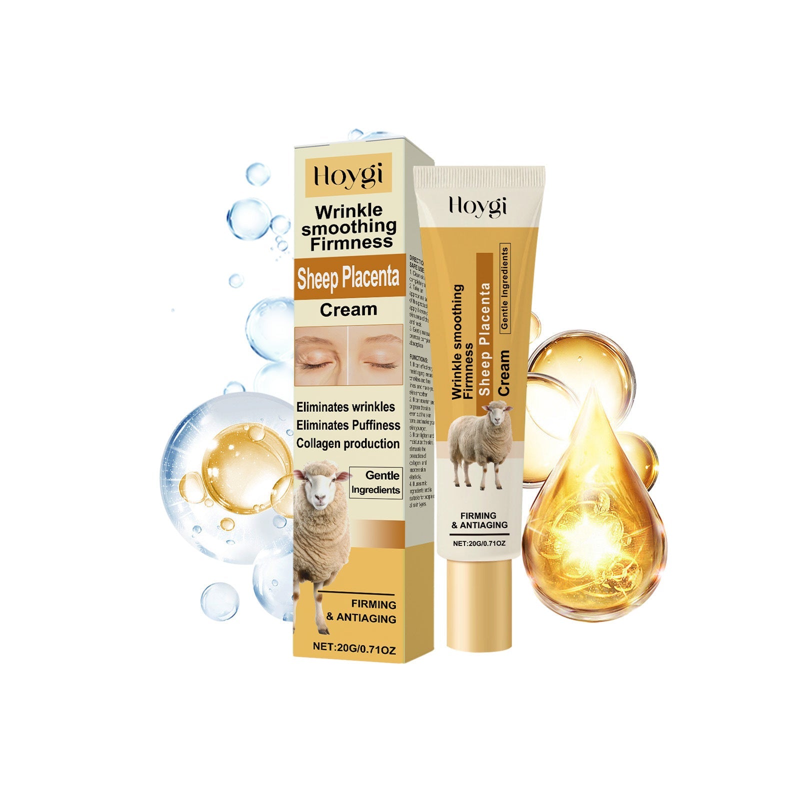 Hydrolyzed Goat Plate Extract Skin Cream Mild for Moisturizing and Revitalizing - hydrolyzed goat plate extract skin