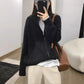 Idle Style Japanese Korean Casual Zipper Cardigan Loose Knitted Sweater - Teleplus idle style