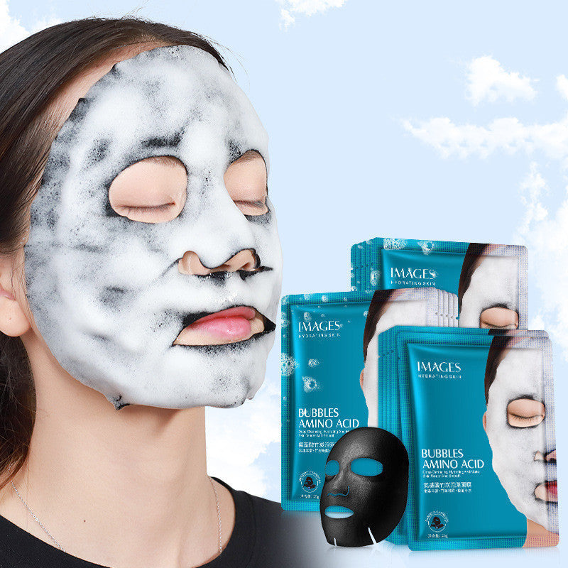 Image Beauty Hyaluronic Acid Mask with Bamboo Charcoal for Skin Hydration - Radiant hyaluronic acid mask image beauty