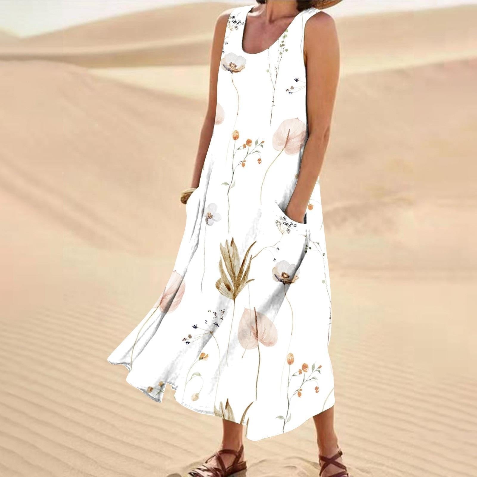 Imitation Cotton Flower Digital Print Shoulder Bag with 3D Pattern - Teleplus