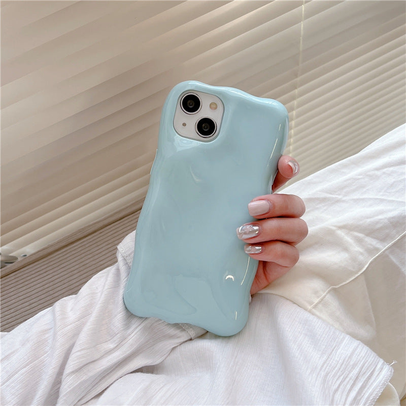 Inclusive 3D Phone Case with Anti-Fall Shockproof Design in Macaron Candy Colors - Teleplus simple macaron candy