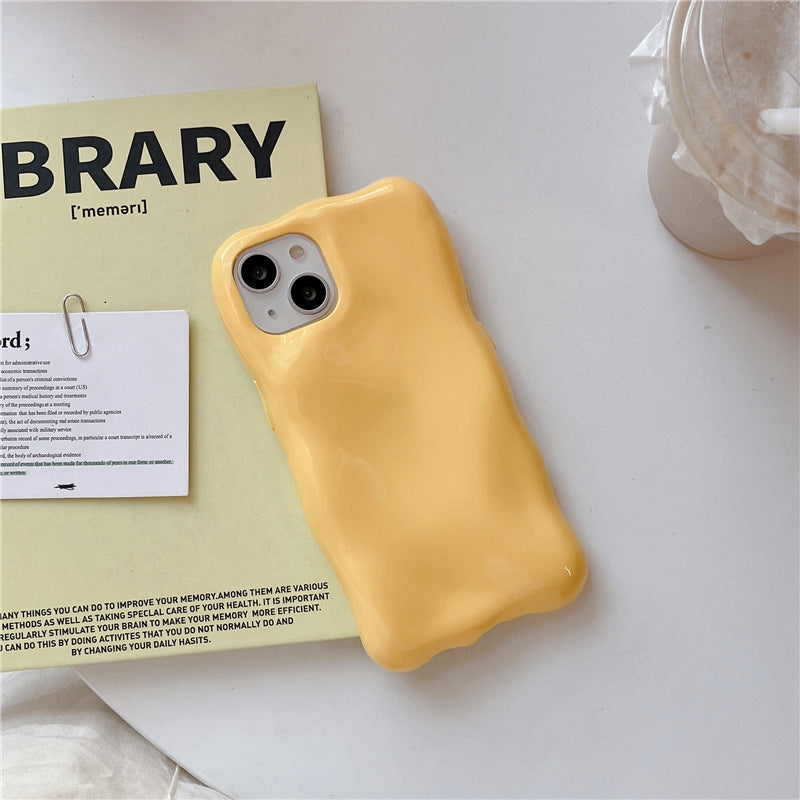 Inclusive 3D Phone Case with Anti-Fall Shockproof Design in Macaron Candy Colors - Teleplus simple macaron candy