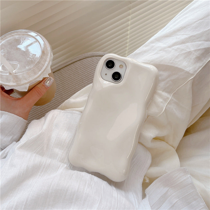 Inclusive 3D Phone Case with Anti-Fall Shockproof Design in Macaron Candy Colors - Teleplus simple macaron candy