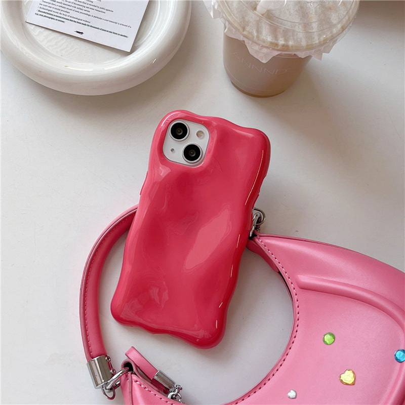 Inclusive 3D Phone Case with Anti-Fall Shockproof Design in Macaron Candy Colors - Teleplus simple macaron candy