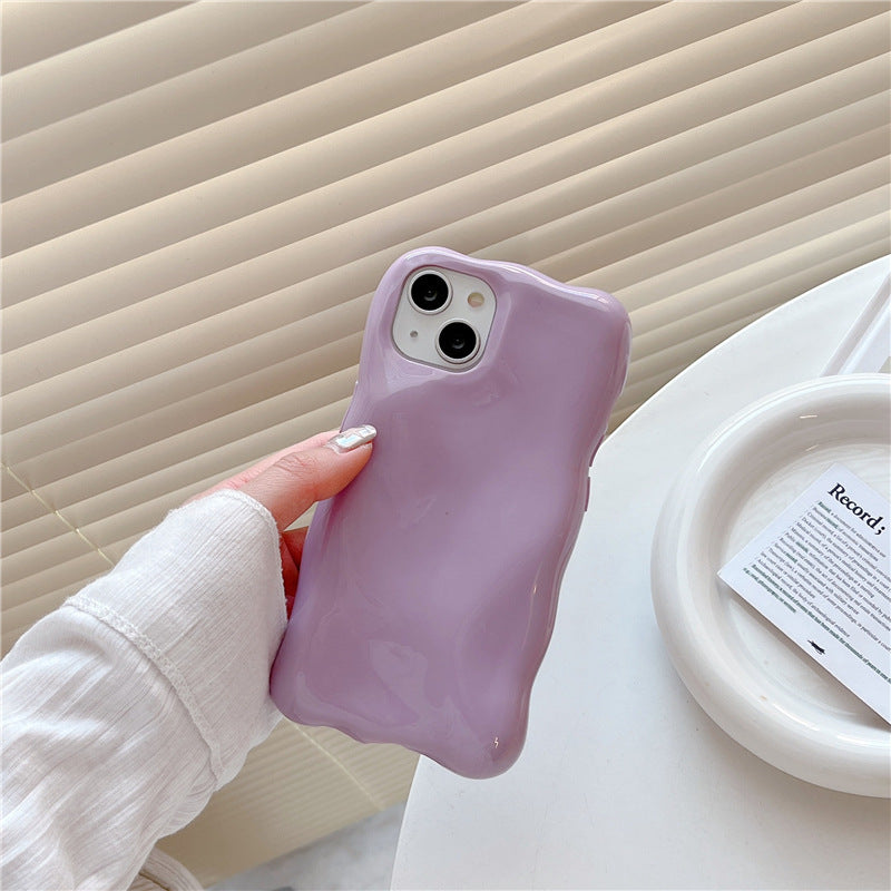 Inclusive 3D Phone Case with Anti-Fall Shockproof Design in Macaron Candy Colors - Teleplus simple macaron candy